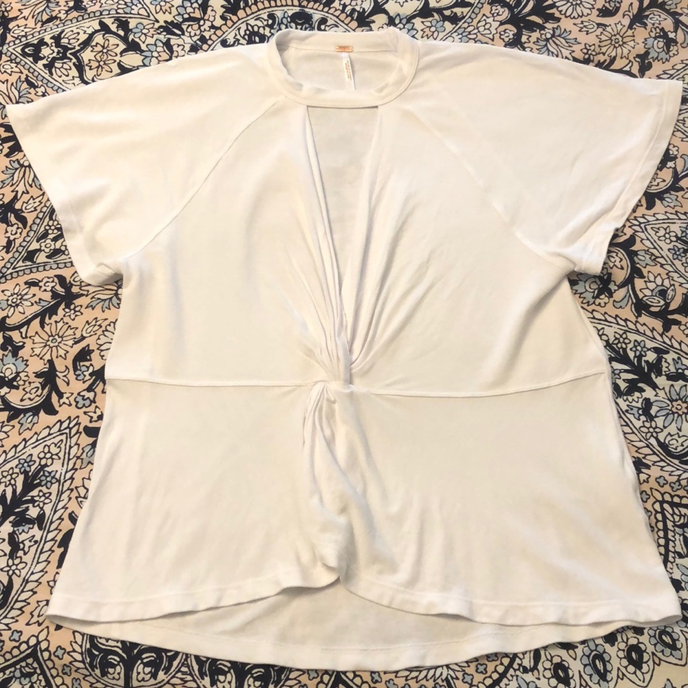 Free People Just a Twist short sleeve top